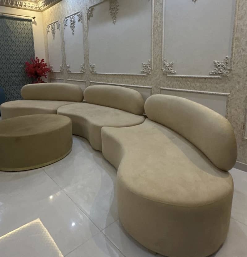 Sofa set round shape 1