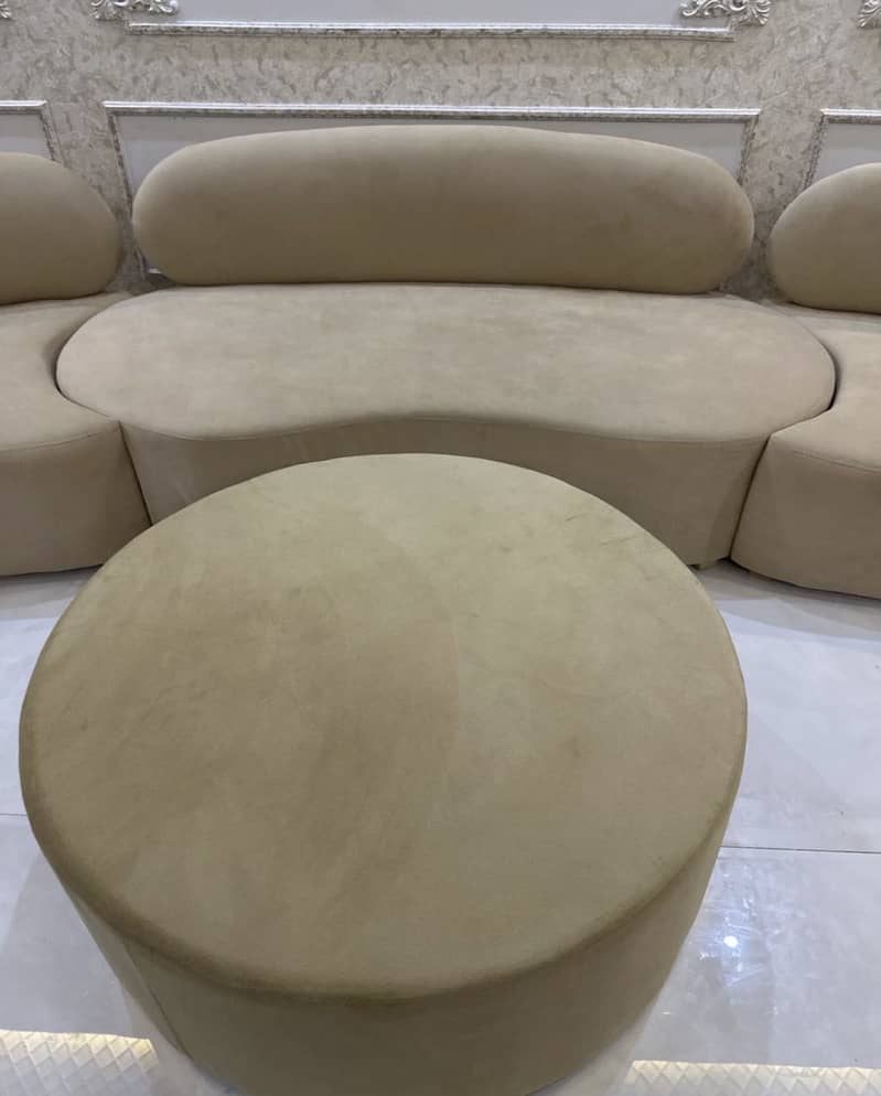 Sofa set round shape 2