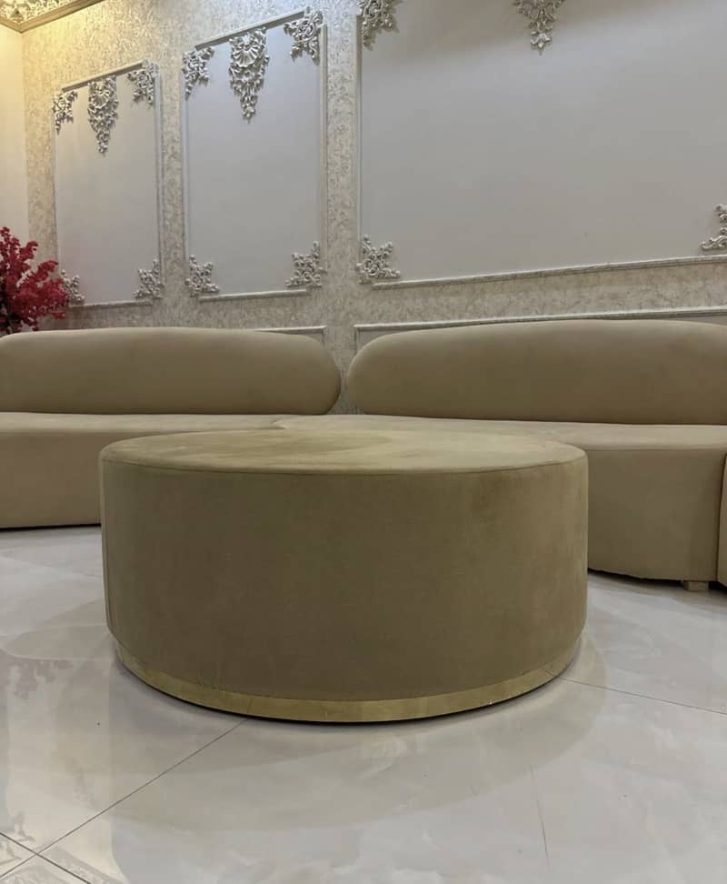 Sofa set round shape 3
