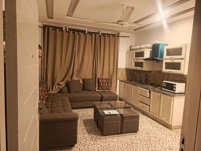 One bed full furnished flat for rent in phase 4 bahria town Islamabad