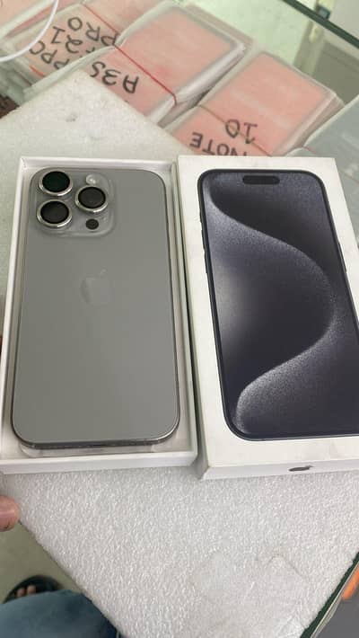 16 pro max HK variant dual SIM  natural titanium