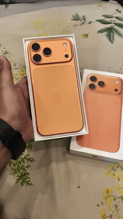 iphone 17pro max jv 256gb complete box 