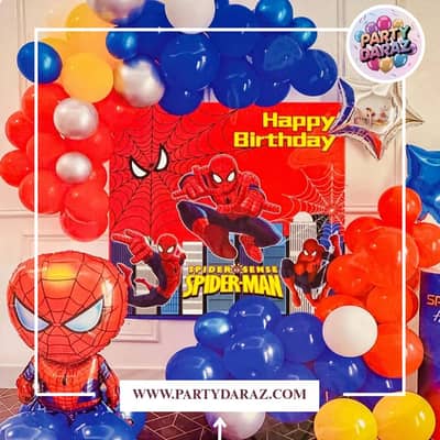 Spider Man Birthday Theme