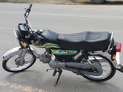 Honda CD 70 Used but in good Condition