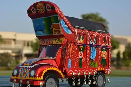 truck art truck model decorations piece