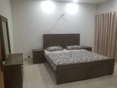 Furnished Bedroom Available For Rent in Divine Garden Airport road lahore