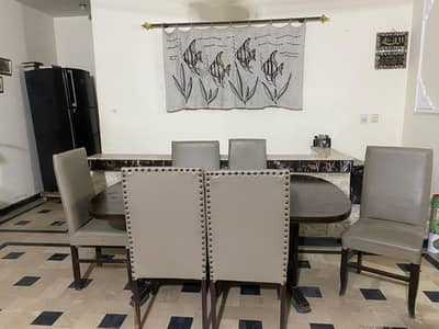 dining table with chairs for sale