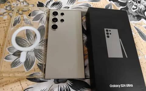 Samsung Galaxy s24 Ultra 5G full box for sale PTA official approved