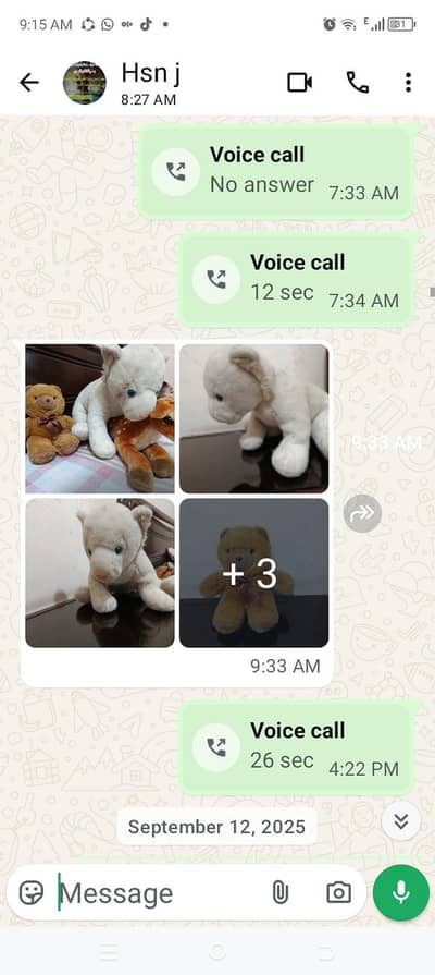 slightly use stuffed toys