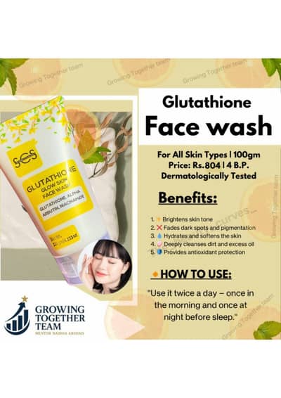 glow facewash