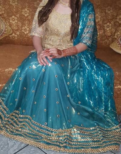 lehnga for mehndii event