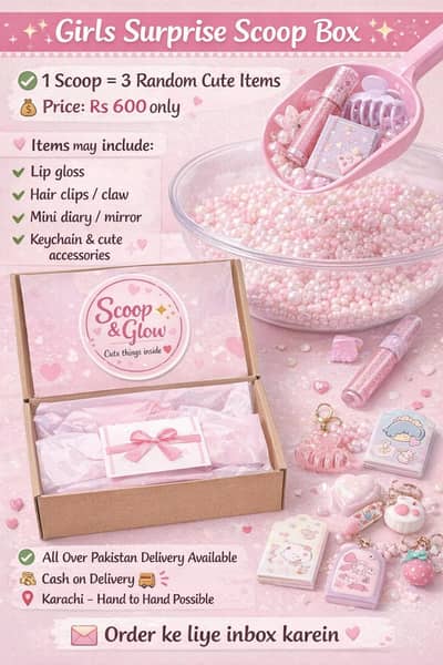  Girls Surprise Scoop box 