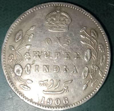 king Edward 7 coin from india
