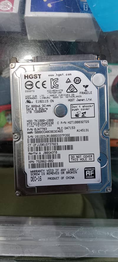 1 tb hard disk laptop sata