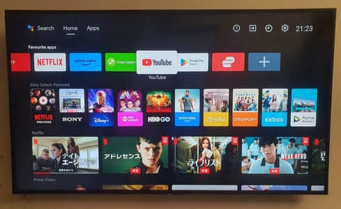 Original Sony Bravia 55 Inch 4K Android LED TV