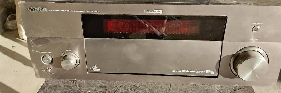 Yamaha rx v3800