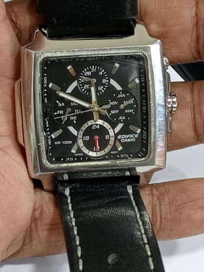 Casio edifice chronograph watch 03454646205