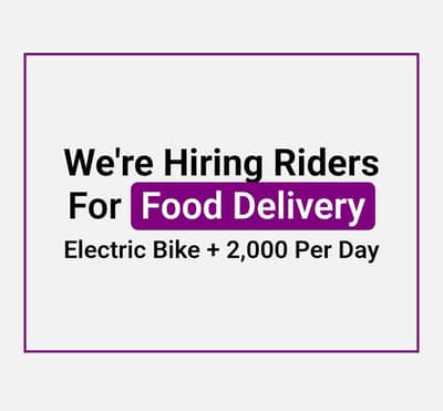 Riders Required For Food Delivery + Company Bike