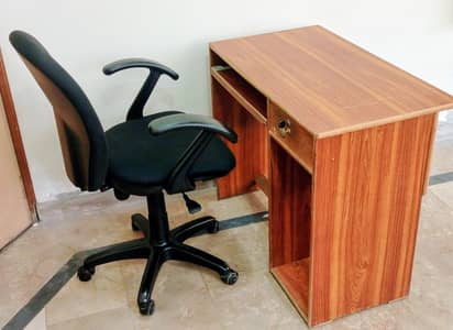 Office Revolving Hydronic Chair+ Office /Computer Table