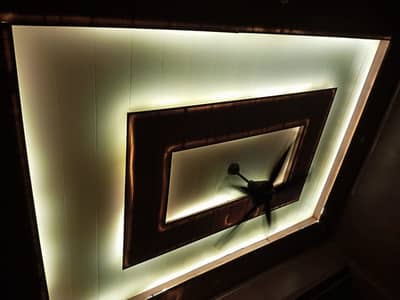 Pvc & gypsum ceiling-Gypsum ceiling 2by2-Fancy ceiling-Office ceiling