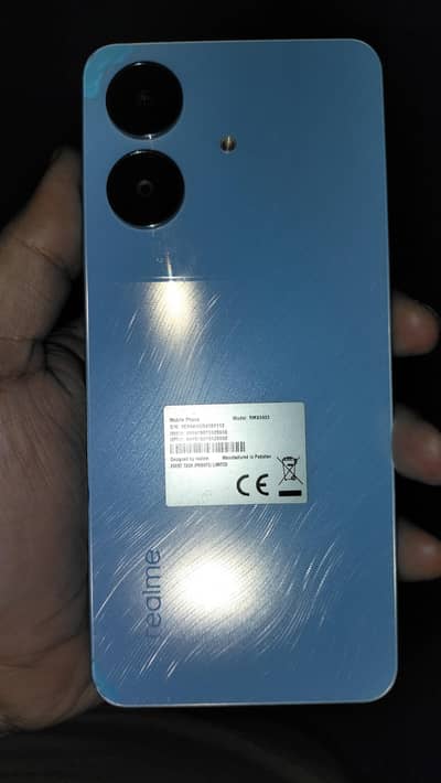 real me note 60, almost brandnew condition