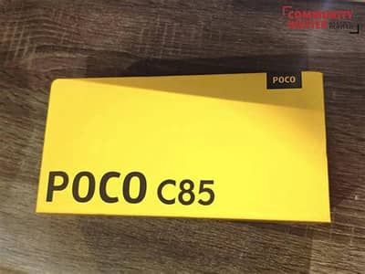 Poco C85 8/256 with 1 year warranty Card
