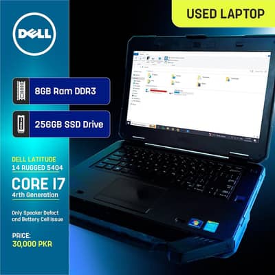 Dell Latitude Rugged 5404 | Core i7 4th Gen Laptop