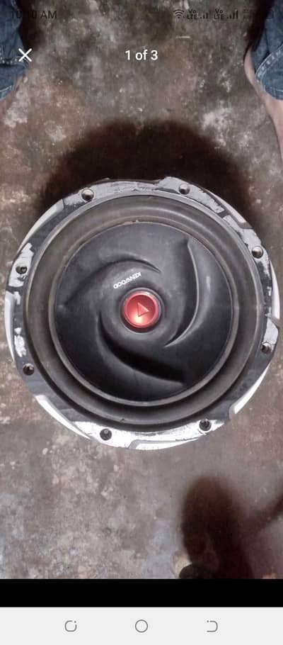 woofer ok original condition