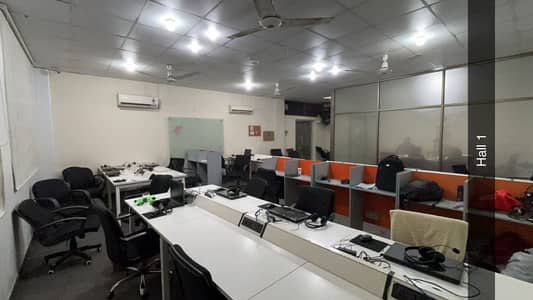Furnished Office For Rent In Gardan Town For (Call Center + Software House + Marketing Office & Other Setup As You Want)