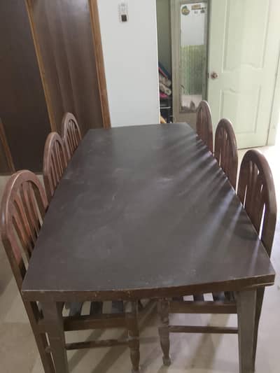 Dining Table with 6 Chairs