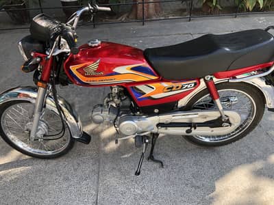 CD70 2025 model urgently sale