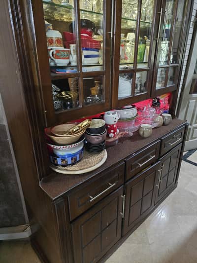 Elegant Crockery Showcase for sale