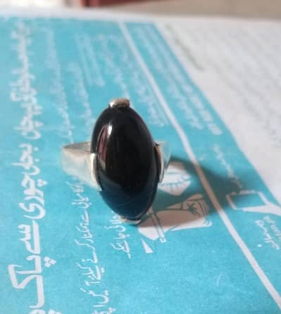 aqeeq sulemani chandi ring