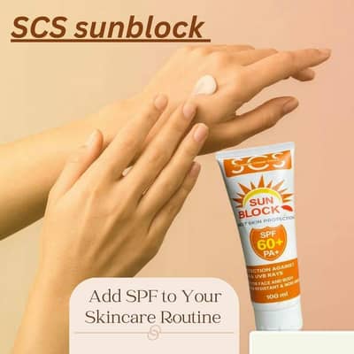 sunblock spf 60+