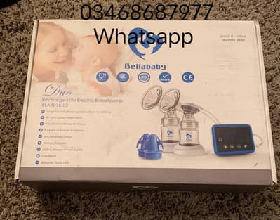 Bella baby double electric breast pump