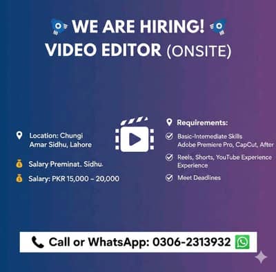 we are hearing video editor