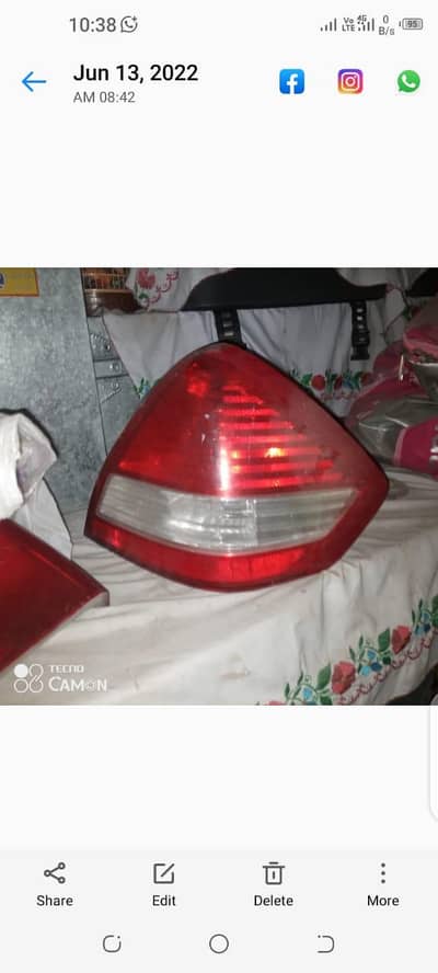 Nisan tida 2012 modal light