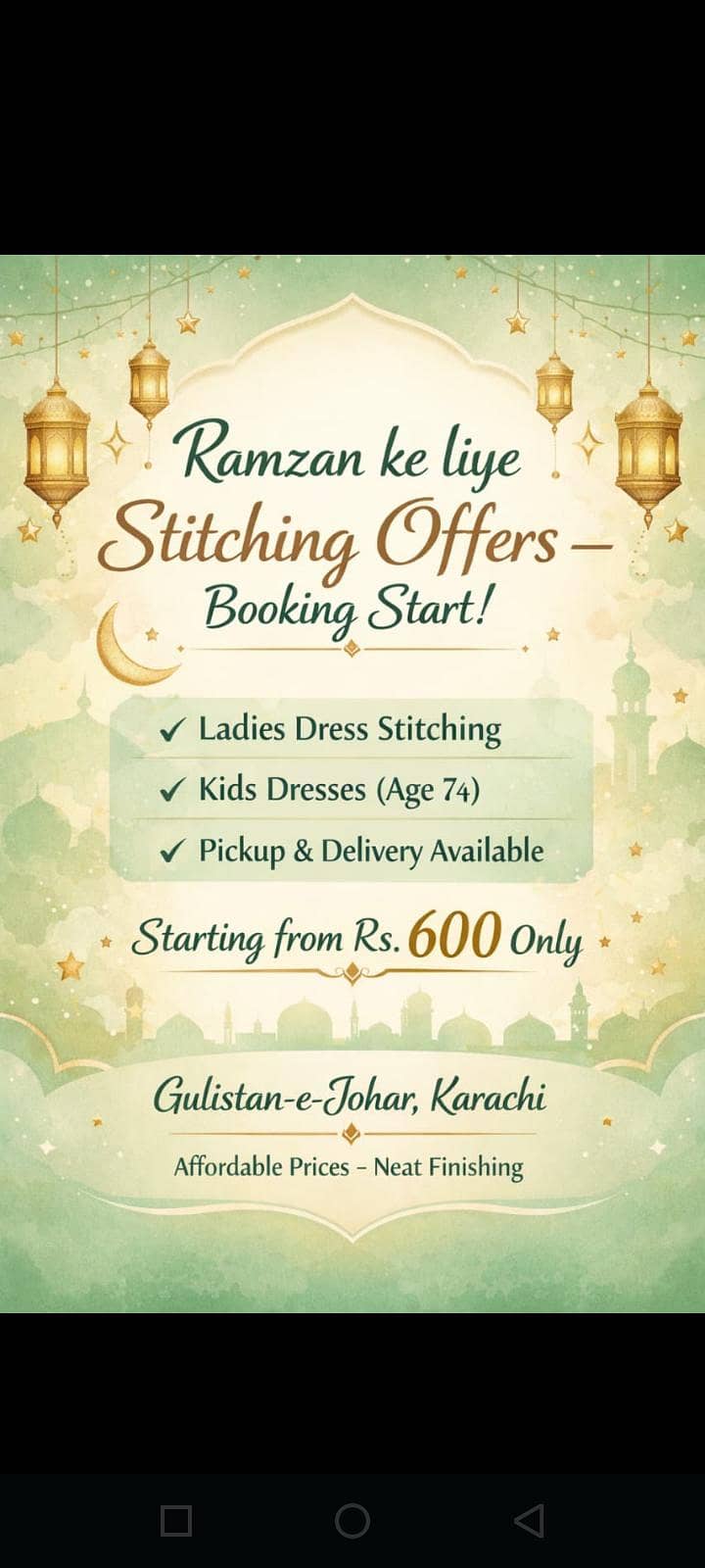 tailoring available 3