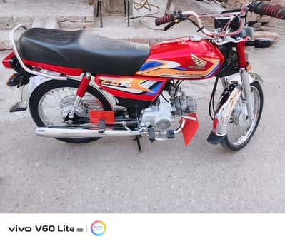 Honda CD 70  Year 24-25 Registered KM's 4,000 CALL 0301 - 6566692