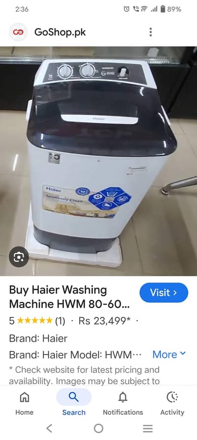 WASHING MACHINE HWM 80-60  03204400313