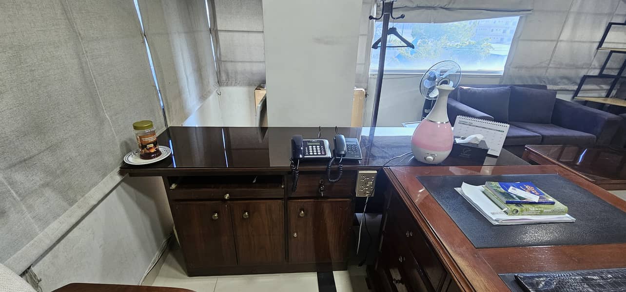 Executive Office Table - Solid Wood 2