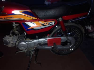 Honda CD70 24/25 model