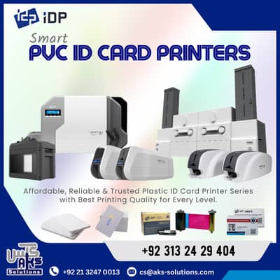 Card Printer - PVC ID Card Printers -  IDP Smart 31 & Smart 51 Series