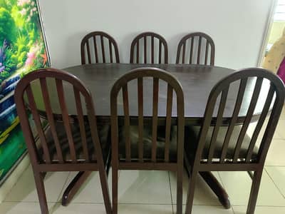 3 items for sale Dining table, divider and center table