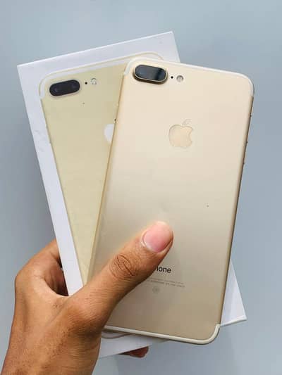 iPhone 7 plus 128gb with complete box whatsapp number 03202367705
