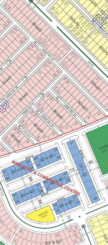 8 Marla Residential Plot Available For Sale in Faisal Town F-18 Islamabad.