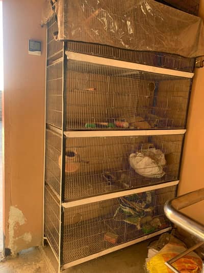 cage for sale/ galvanized cage/ birds cage
