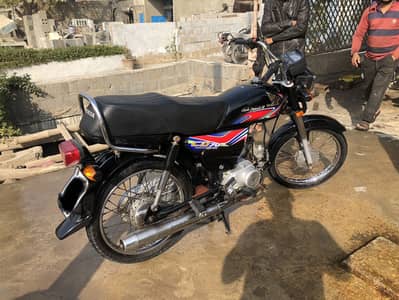 Honda CD 70 bike Model 2018,