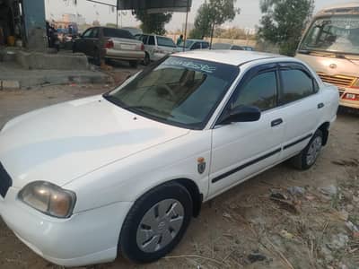 Suzuki Baleno 2003 Model  white colour