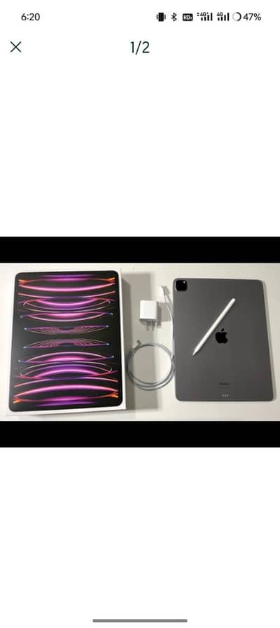 Apple ipad Pro 12.9 6th Gen with sim slot WhatsApp+923081941025